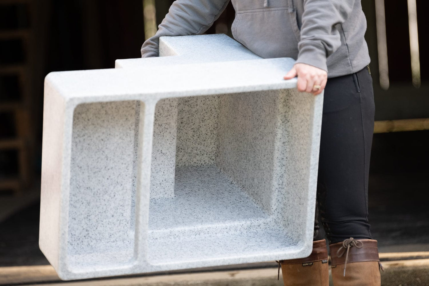 Classic Show Jumps Arena Accessories 3 Step Standard Mounting Block