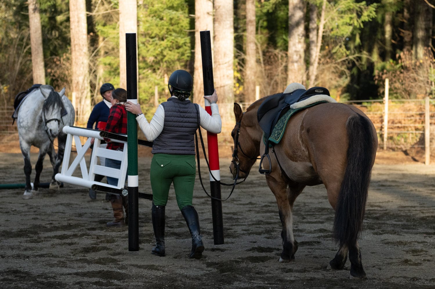 Jump 4 Joy Bundle Poles - 6.5' ft Zero Maintenance / Polymer Wrapped Wood (Set of 4)