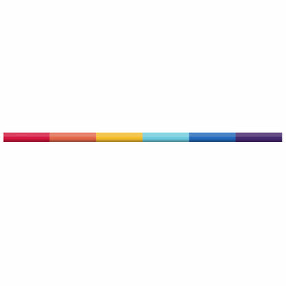 Jump 4 Joy Jump Poles Rainbow Pole - 8' ft Zero Maintenance (Polymer Wrapped Wood)